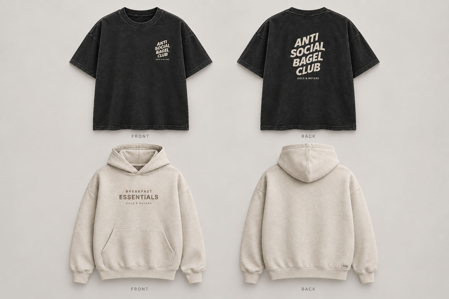 Anti Social Bagel Club Tee design preview