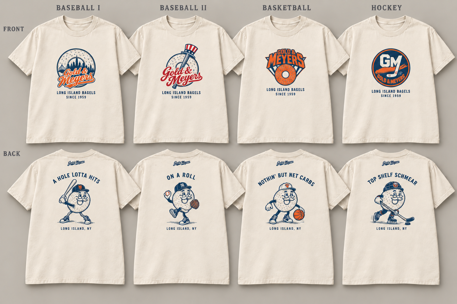 Goldy Queens Baseball Tee design preview
